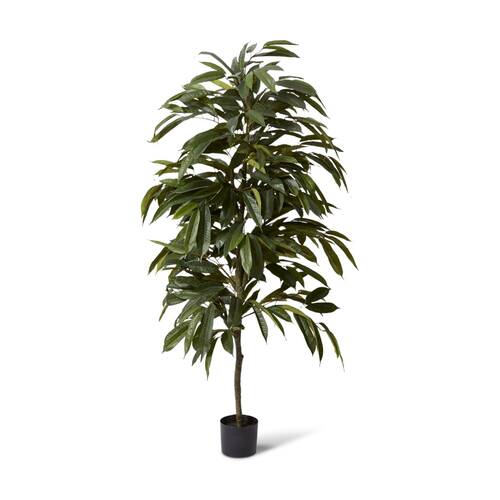 E Style Ficus Alii Tree Artificial Plant Decor Green 80x80x150cm