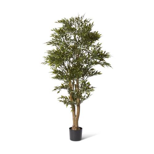 E Style Ruscus Tree Outdoor Artificial Plant Decor Green 120x120x152cm