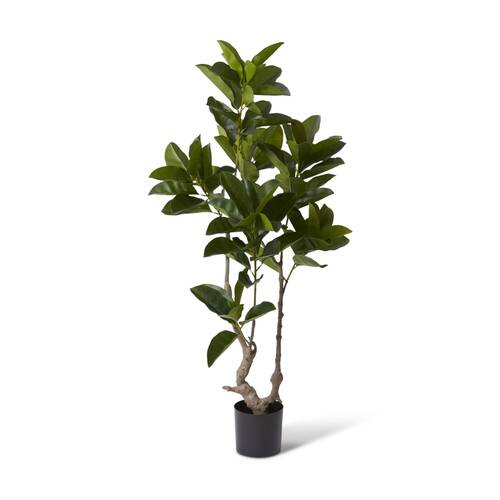 E Style Ficus Altissima Tree Artificial Plant Decor Green 100x60x155cm