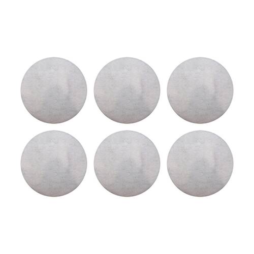6PK Glomesh Cushioned Driver Pad Accessory For Sandscreen White 400mm