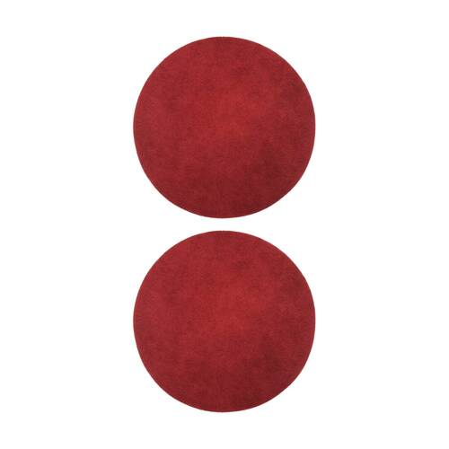 2PK Glomesh Thinline Denib Pad For Denibbing Wooden Floor Wine 400mm