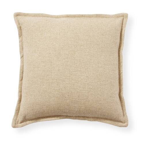E Style Imani Cushion Decorative Soft Throw Pillow Beige 50x50cm