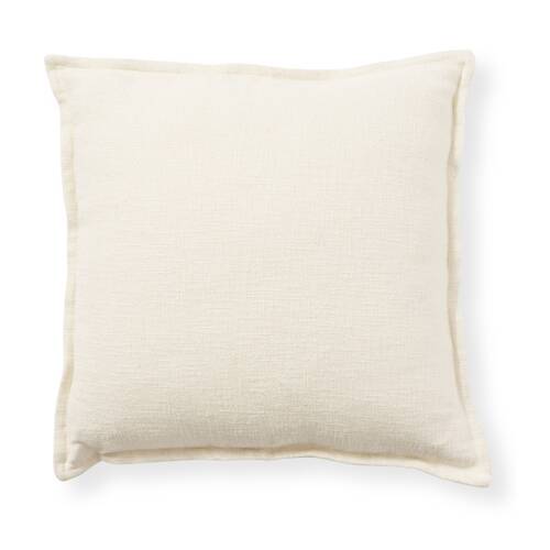 E Style Imani Cushion Contemporary Decorative Throw Pillow Ivory 60x60cm
