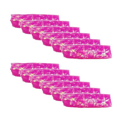 12PK Braz Water Snake Tube Outdoor Play Pool Toy 20x5cm Multi Colour Assorted