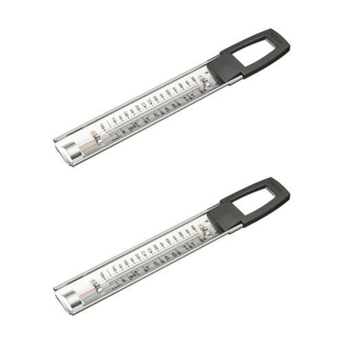 2PK Taylor Pro Stainless Steel Curved Jam Thermometer 40-200?C (100-400?F)