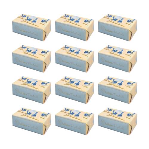 12x Urban Products Cream Blue Wren Soap Bath Body Care Natural Scent 150g