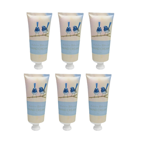 6x Urban Products Cream Blue Wren Hand Nourishing Skin Moisturiser 100g