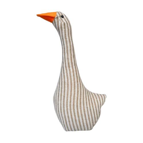 Urban Products Goose Beige Plush Doorstopper Decorative Decor 40cm