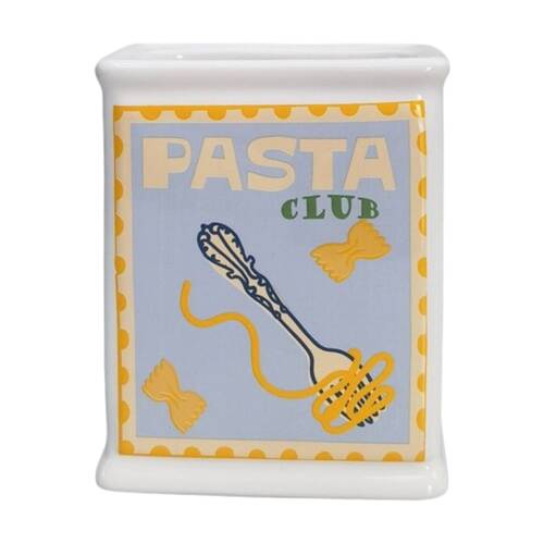 Urban Products Pasta Cucina Vessel White Ceramic Container 14cm