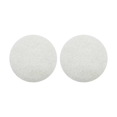 2PK Glomesh Ultra High Speed Heat Floor Burnishing Pad Beige 500mm