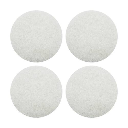 4PK Glomesh Ultra High Speed Heat Floor Burnishing Pad Beige 500mm