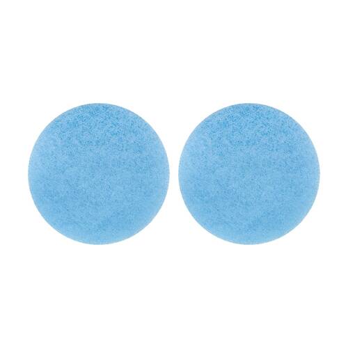 2PK Glomesh Ultra High Speed Floor Burnishing Pad Blue Ice 500mm