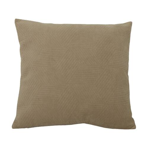 Urban Style Decorative Lounge Cushion Throw Pillow Taupe Lines 45x45cm