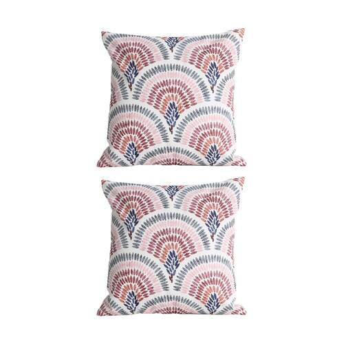 2PK Urban Style Lounge Cushion Decorative Throw Pillow Arches 45x45cm