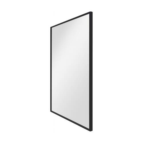 Urban Style Reflections Rectangular Mirror Timeless Home Decor Black 90cm