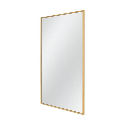 Urban Style Reflections Rectangular Mirror Timeless Home Decor Gold 90cm