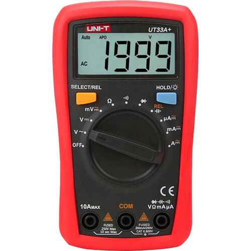 Uni-T Palm Size Digital Multimeter Auto-Ranging UNI-T LCD