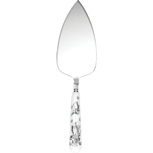 Victoria And Albert Alice In Wonderland Porcelain Cake Slice Stainless Steel