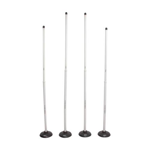 4pc Victor Sports AFL Telescopic Junior Goal Post Set Carry Bag