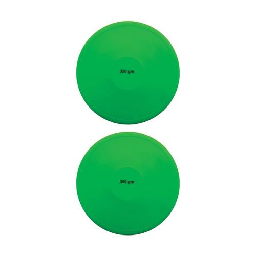 2PK Victor Sports Indoor Discus Durable Training Youth Athletics 350g