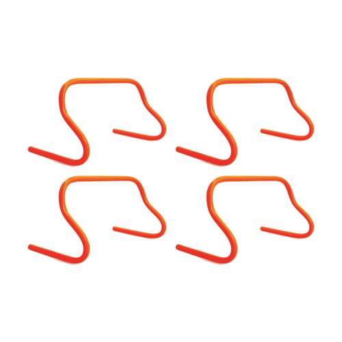 4PK Victor Sports Mini Agility Hurdle Heavy Duty Equipment Orange 23cm