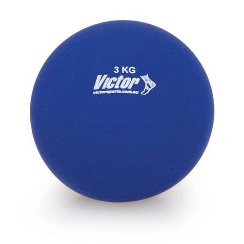 Victor Sports Indoor Shot Put PVC Shell Non Bounce Training 3kg