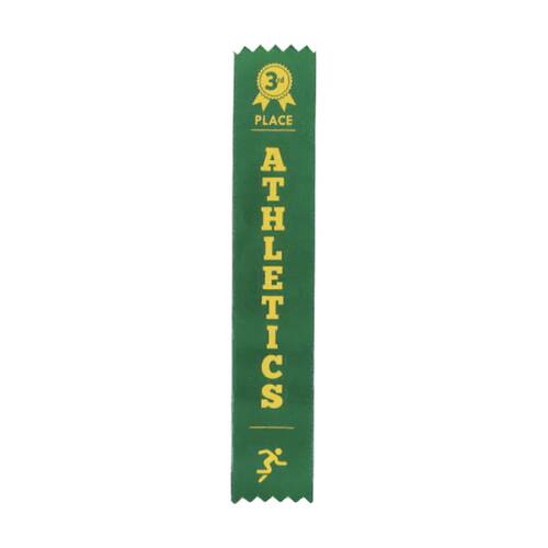 100pc Victor Sports Athletics Ribbons 3rd Place Polyester 3x17cm