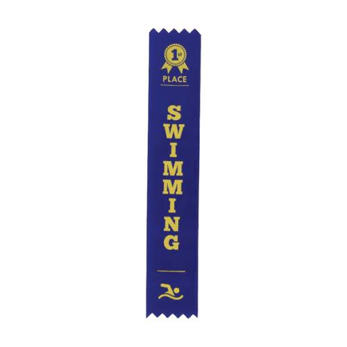 100pc Victor Sports Swimming Ribbons 1st Place Polyester 3x17cm