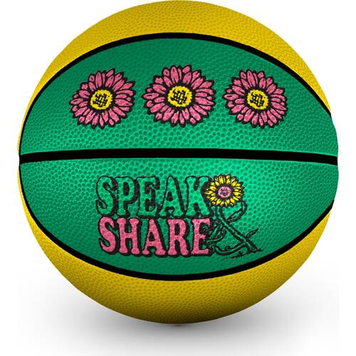 Victor Sports Basketball Speak Share Rubber Grip Ball Youth Size 5
