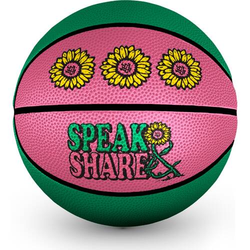 Victor Sports Basketball Speak Share Rubber Grip Ball Senior Size 7