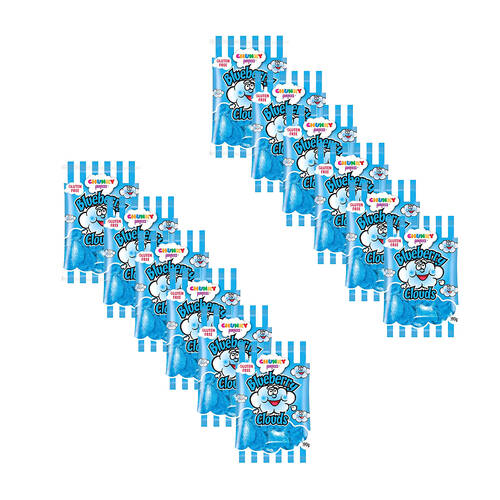 12PK Chunky Funkees Blueberry Clouds 140g Party Favours Candy/Lollies/Gummies