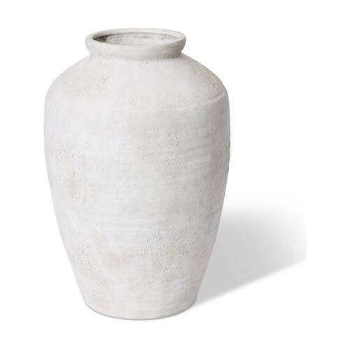 E Style Joeli Urn Vase Ceramic Elegant Home Decor Stone 33x33x50cm