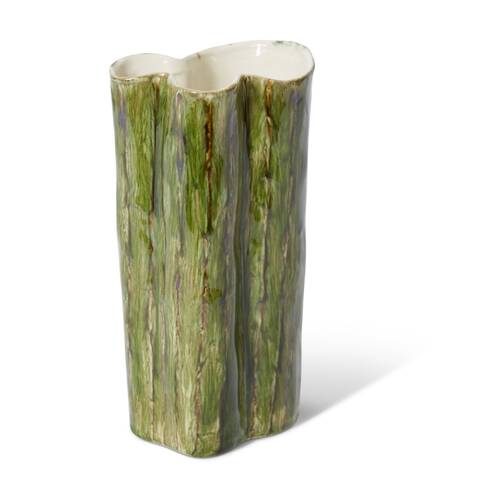 E Style Kimani Tall Vase Ceramic Organic Home Decor Green 13x10x26cm