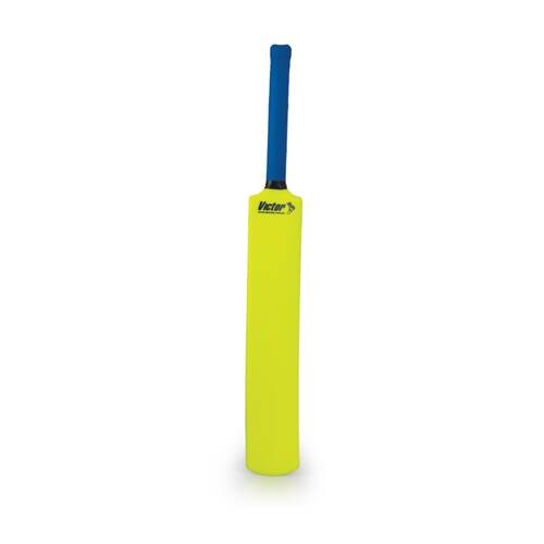 Victor Sports Plastic Cricket Bat Rubber Lightweight Size 6 Yellow