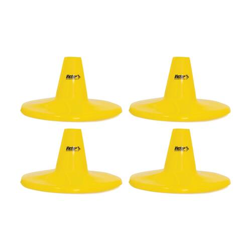 4PK Victor Cricket Plastic Batting Tee Stable PVC Base For-Batting Large