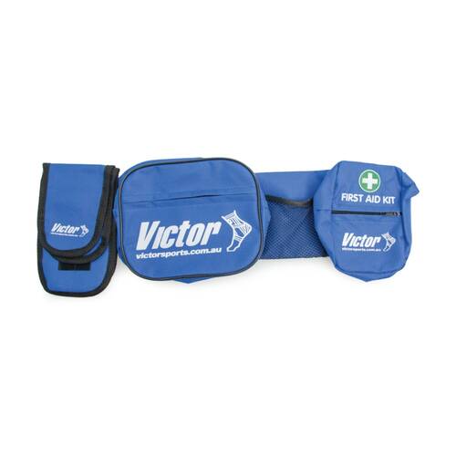 Victor Sports First Aid Bum Bag Adjustable Waist Strap?With Buckle Blue