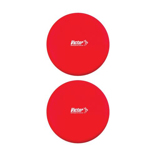 2PK Victor Sports Foam Flying Gliding Disc Lightweight Activity Game Red