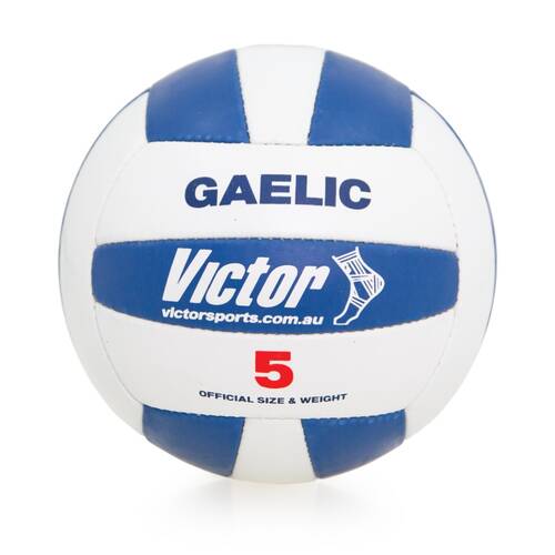 Victor Sports Gaelic Football Full Size Official Match Ball High Tech Bladder