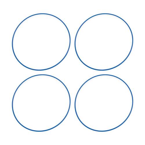 4PK Victor Sports Hoop Versatile Agility Training Obstacle Course Blue 61cm