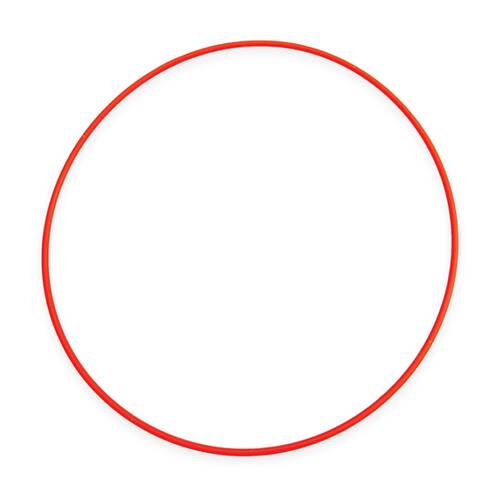 Victor Sports Hoop Versatile Agility Training Obstacle Course Red 61cm