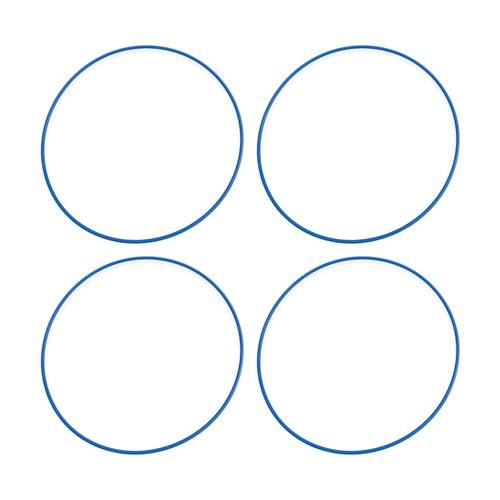 4PK Victor Sports Hoop Versatile Agility Training Obstacle Course Blue 76cm