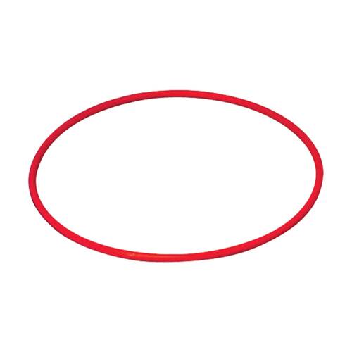 Victor Sports Flat Circular Hoop For Fitness?Agility Training Red 70cm