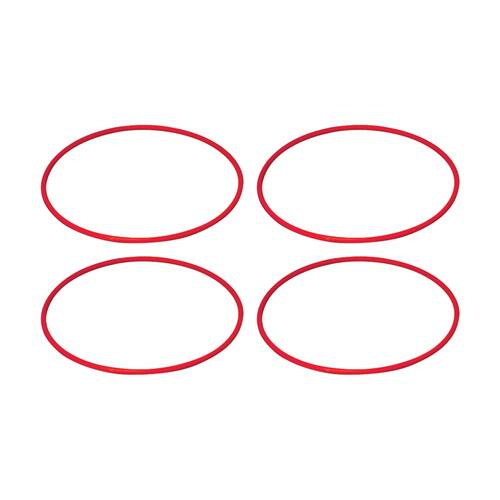 4PK Victor Sports Flat Circular Hoop For Fitness Agility Training Red 70cm
