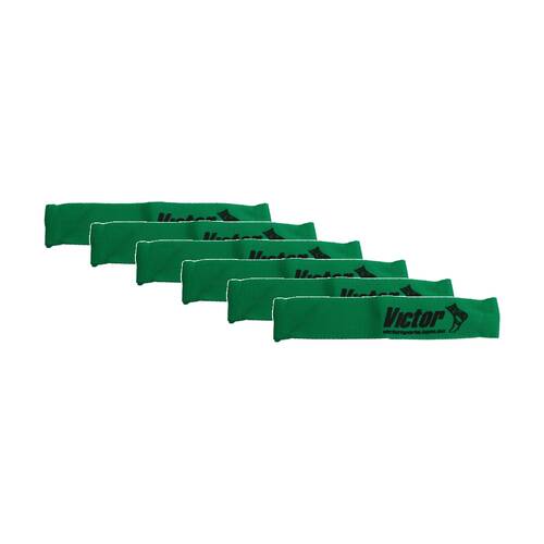 6PK Victor Sports Nylon Sash Team Divider For Activities Green 1.2m