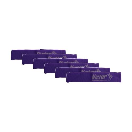6PK Victor Sports Nylon Sash Team Divider For Activities Purple 1.2m