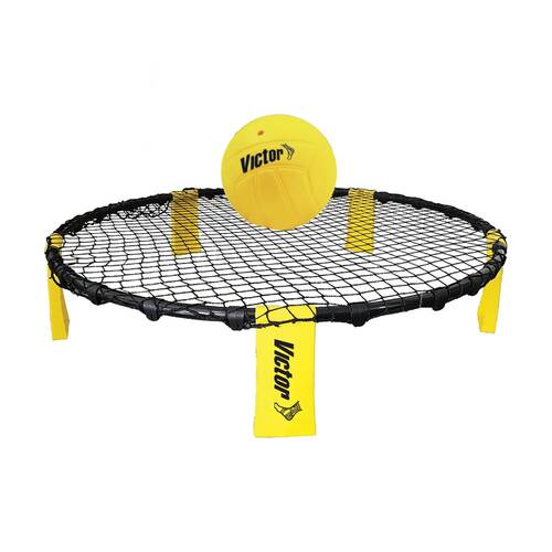 5pc Victor Sports Power Shot Volleyball Training Set W/ Balls & Net
