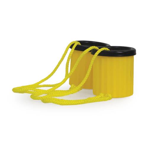 2pc Victor Sports Balancing Stilts Kids Learning Tool Durable Rope Yellow