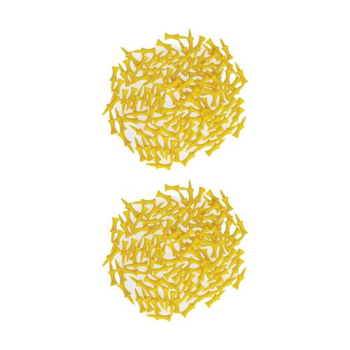 2x 100pc Victor Sports Plastic Golf Tees Lightweight Accessories