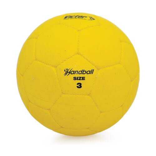 Victor Sports Handball Cellular Enhanced Grip Soft Touch Rubber Yellow Size 3