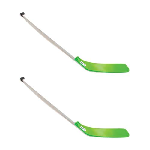 2PK Victor Sports Hockey Stick Street Durable Indoor Outdoor Play Green 91cm